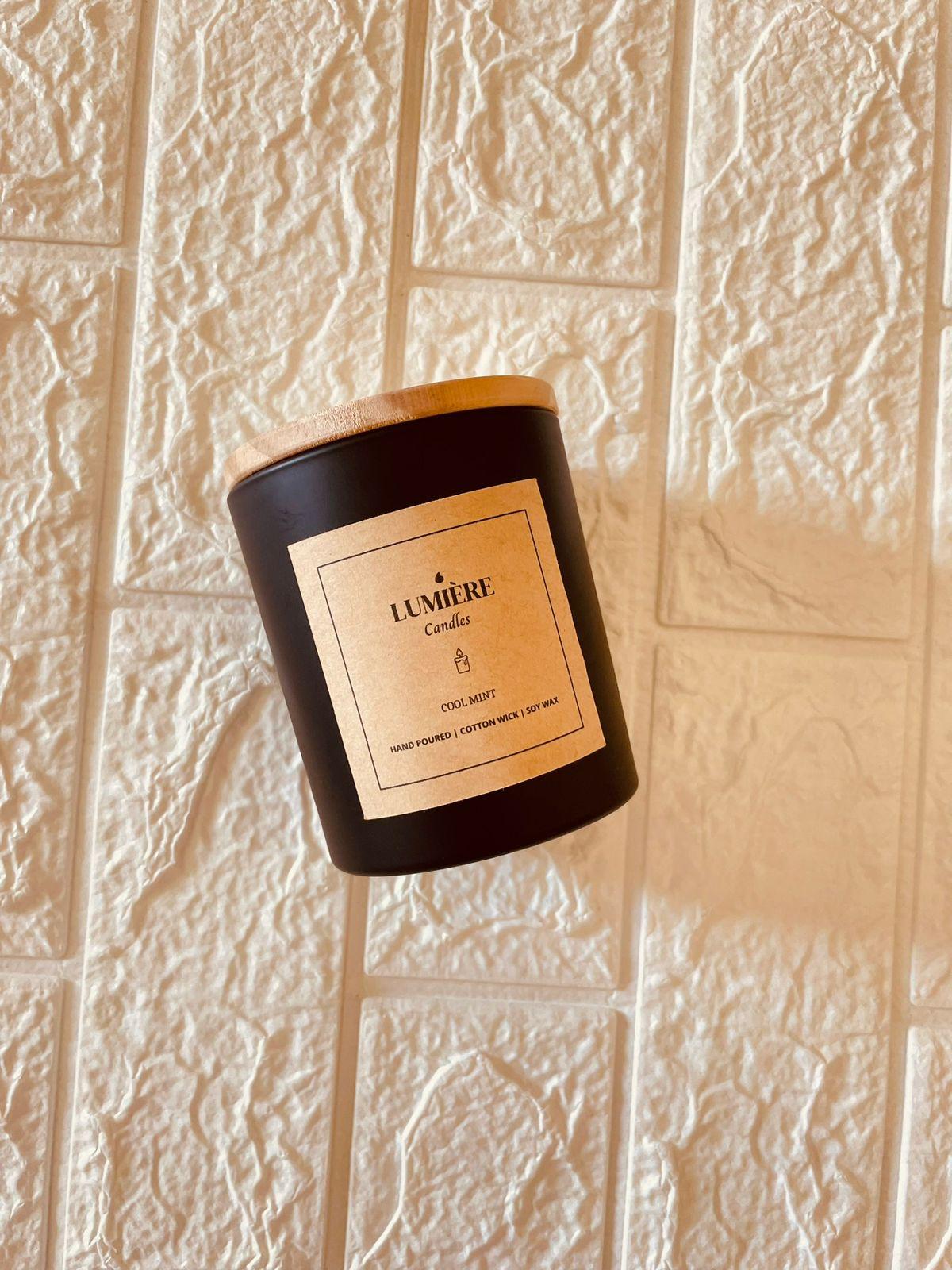 Cool Mint Soy Wax Scented Candles - 7.5 oz - Summer Sale