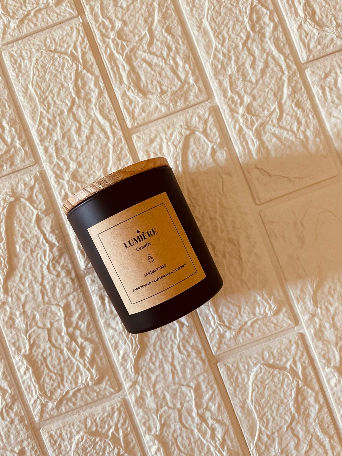 Sandalwood Soy Wax Scented Candles - 7.5 oz - Summer Sale