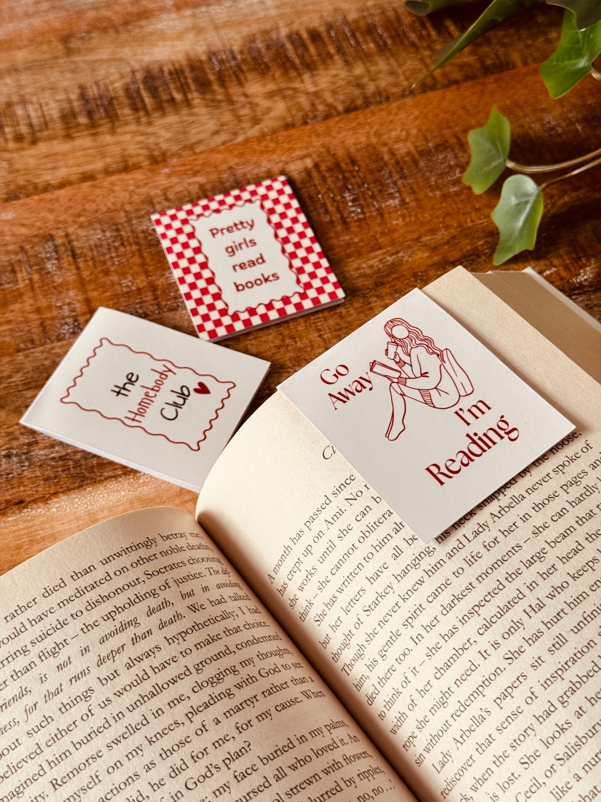 Magnetic Clip Over Bookmarks | Custom Book Lover Gift | Crafted by Lumiere | Handmade in UAE