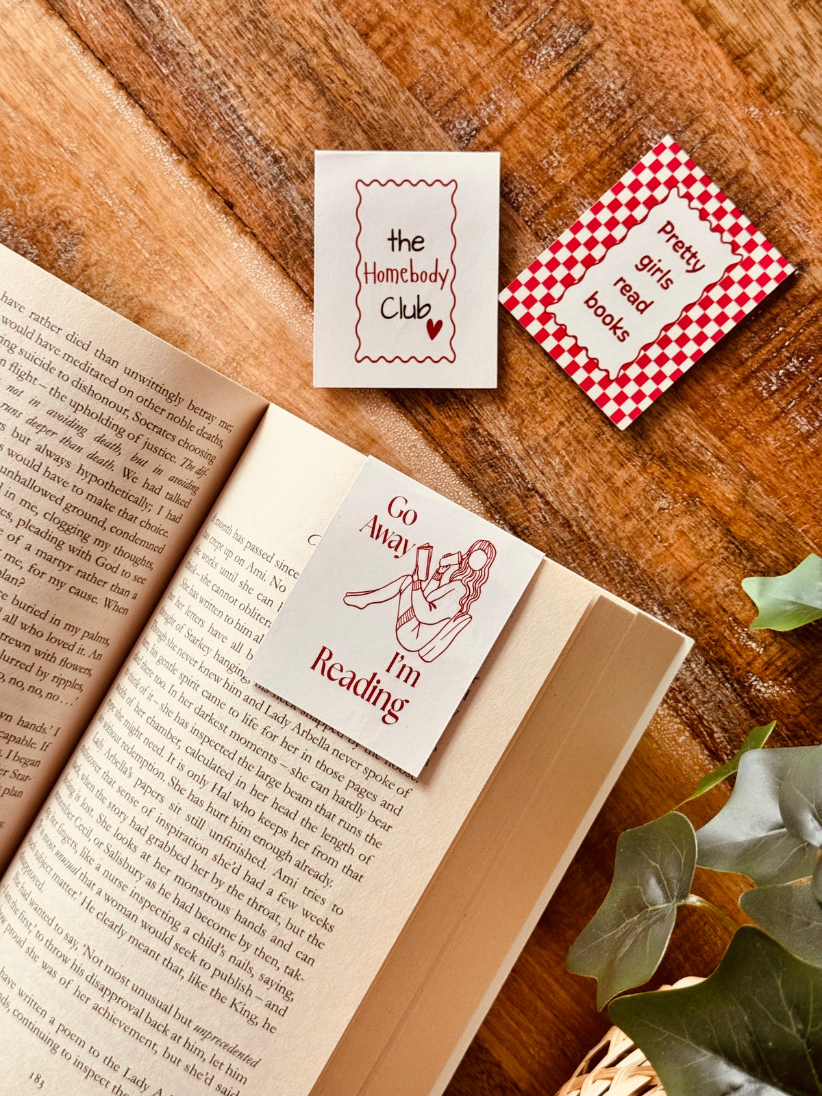 Magnetic Clip Over Bookmarks | Custom Book Lover Gift | Crafted by Lumiere | Handmade in UAE