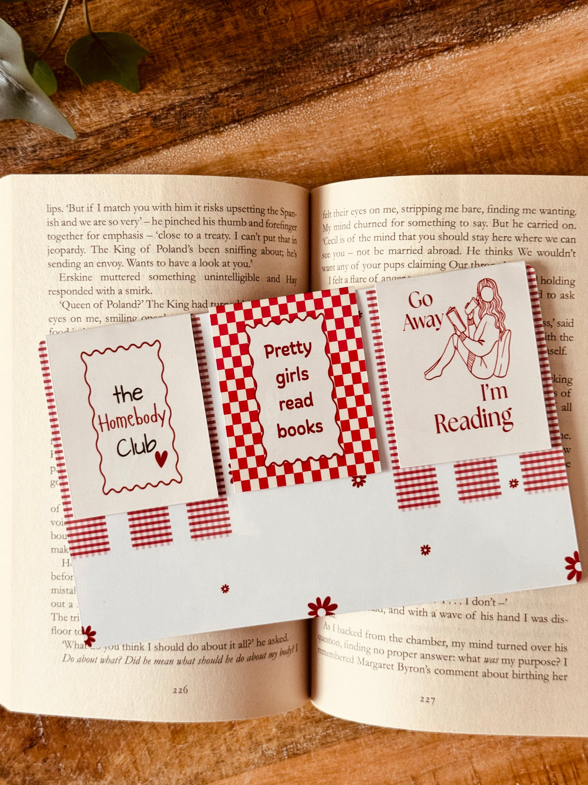 Magnetic Clip Over Bookmarks | Custom Book Lover Gift | Crafted by Lumiere | Handmade in UAE