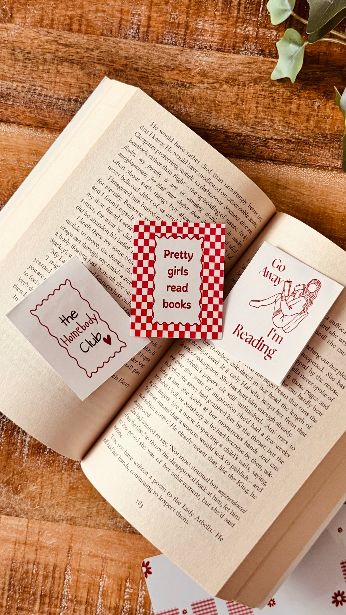 Magnetic Clip Over Bookmarks | Custom Book Lover Gift | Crafted by Lumiere | Handmade in UAE