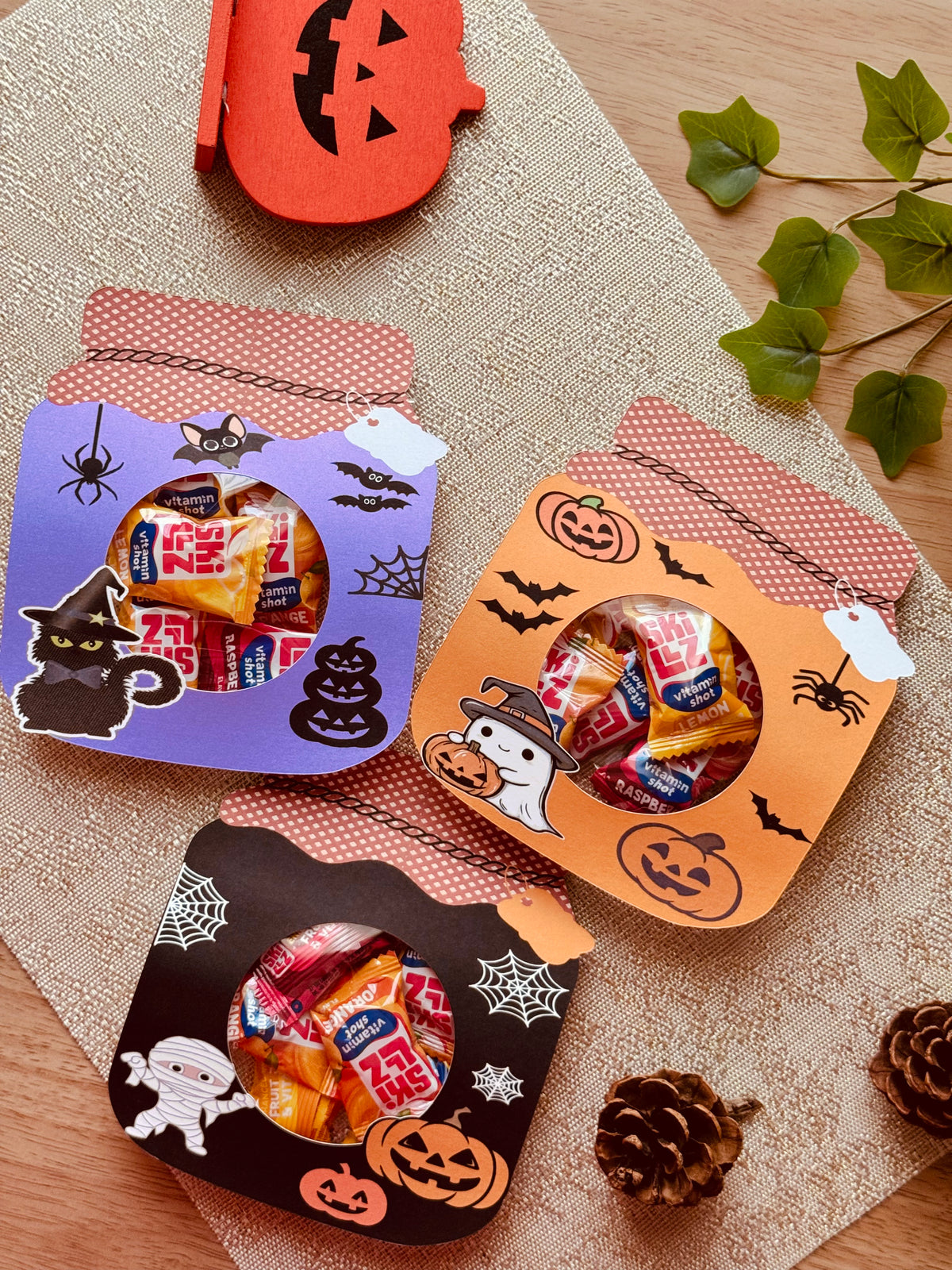 👻 🍬Spooky Halloween Sweet Jars for kids | Trick-or-Treat Gifts | Crafted By Lumiere 🎃