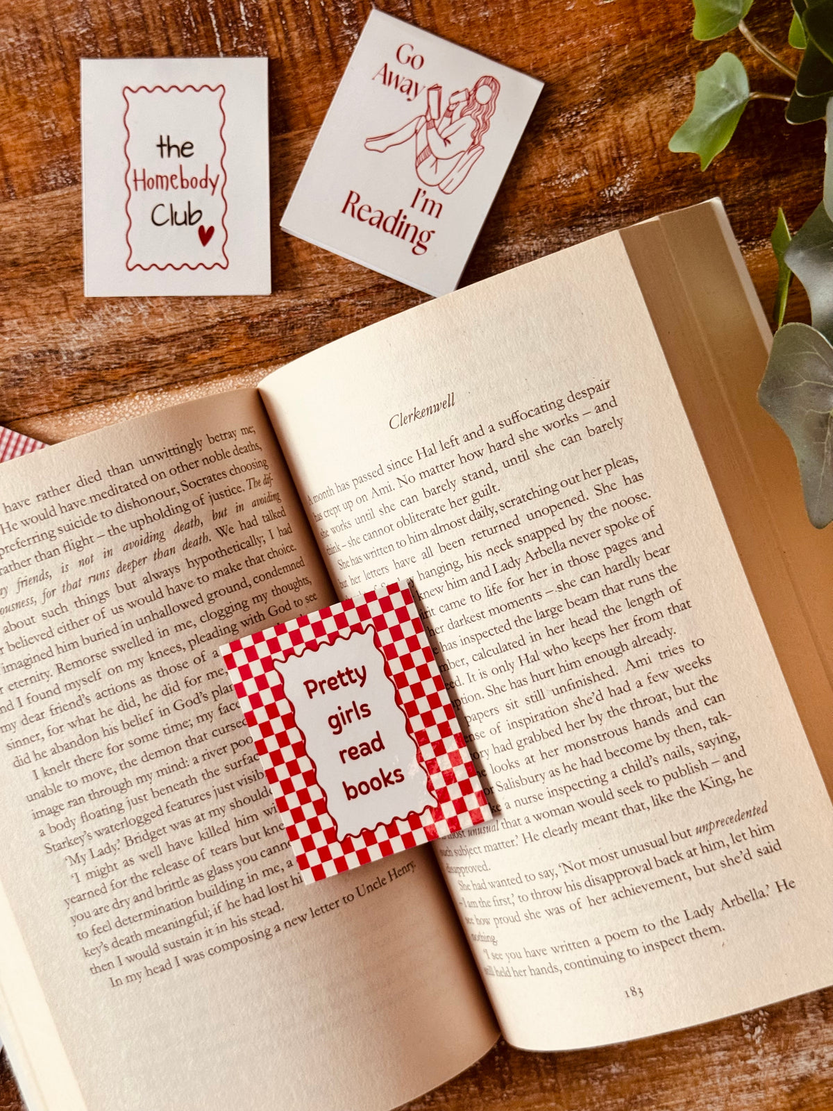 Magnetic Clip Over Bookmarks | Custom Book Lover Gift | Crafted by Lumiere | Handmade in UAE