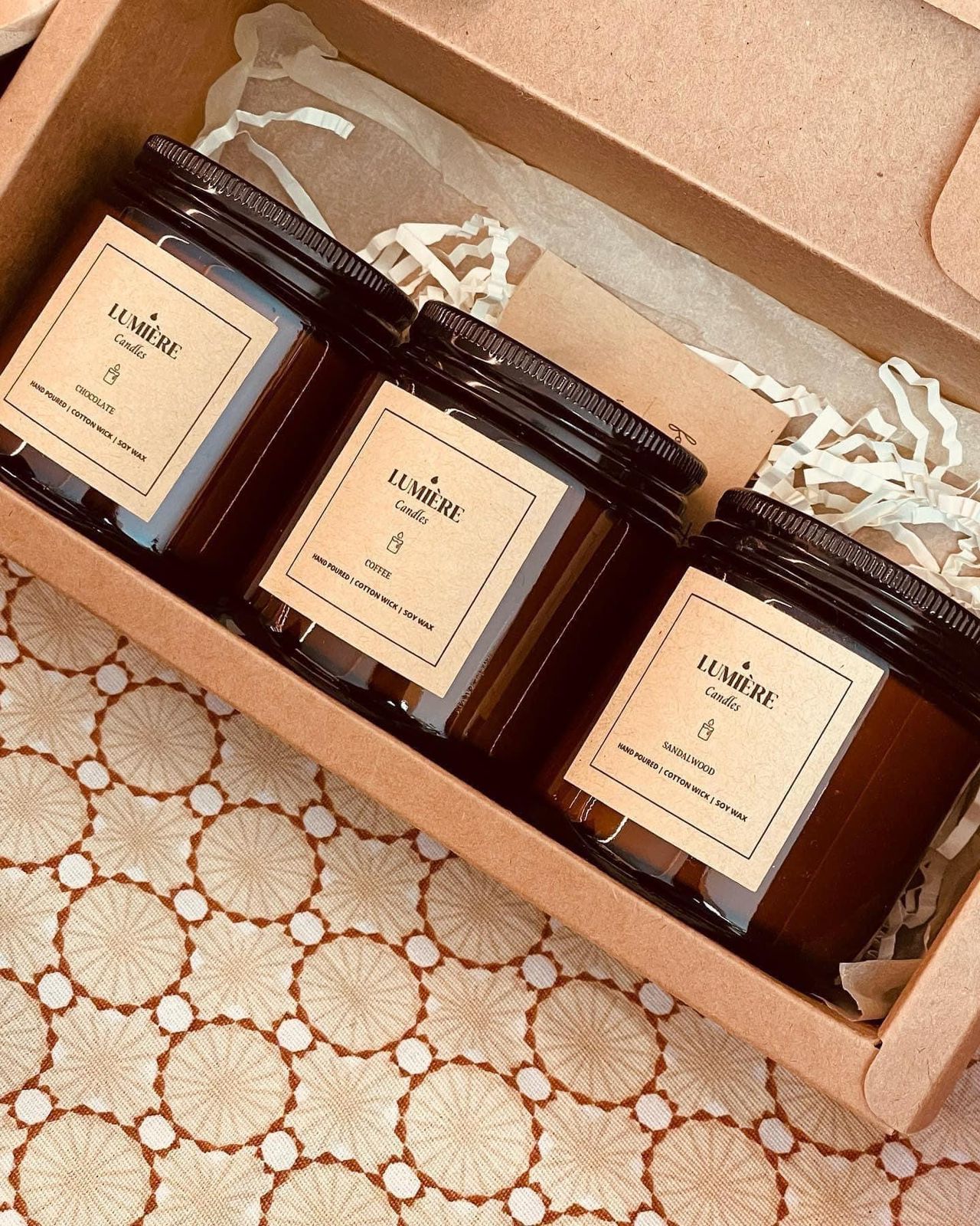 Lumiere Mini's Collection (Set of any 3.5 oz soy scented candles)