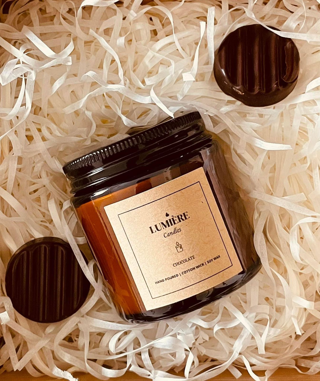 Chocolate Soy Scented Candle 3.5 oz